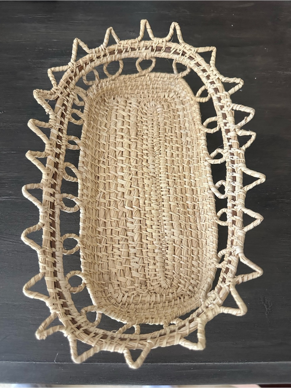 Handwoven Natural Seagrass Basket